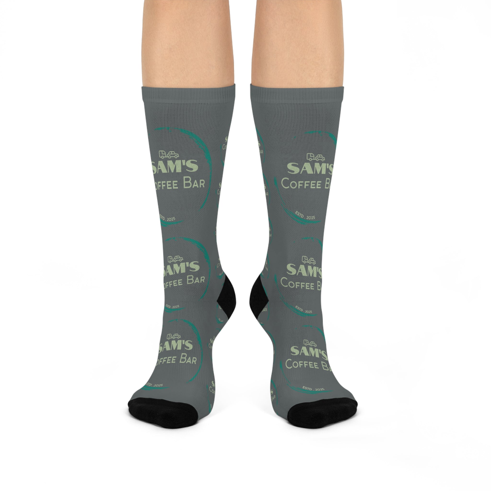 Coffee Bar Crew Socks