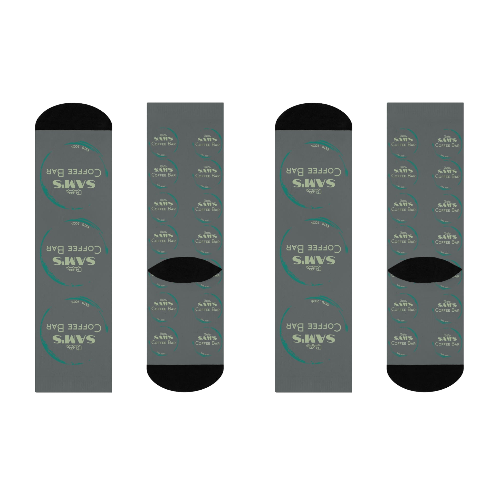 Coffee Bar Crew Socks
